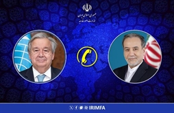 I.R. Iran, Ministry of Foreign Affairs- Iran’s FM holds telephone conversation with UN chief